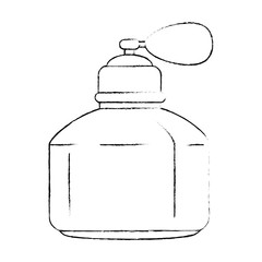 women perfume bottle icon vector illustration design