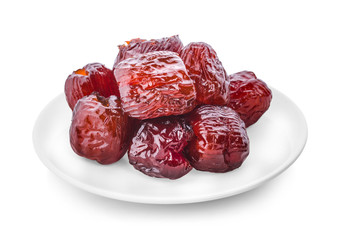 Jujube coating syrup on a white background.