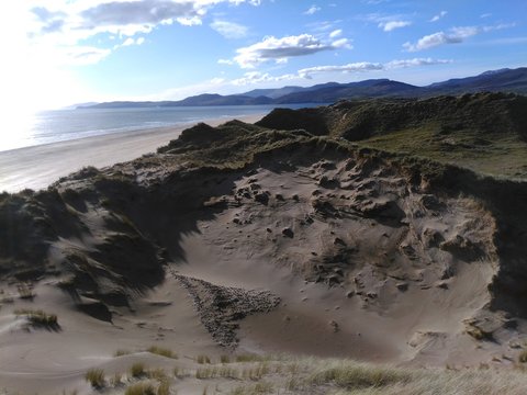 Stoneheart Dune at Inch beach ireland Spring