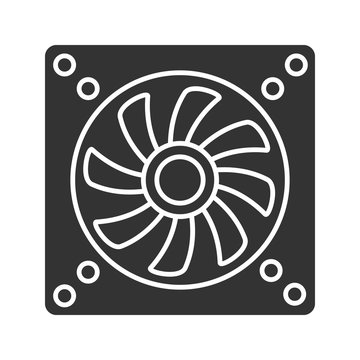 recommend clip art: Exhaust fan glyph icon