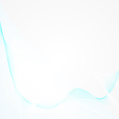 abstract soft light blue and white line background