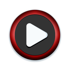 Play button sign illustration