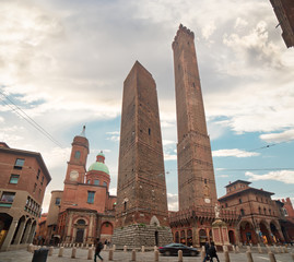 leaning medieval towers of Bologna © Vivida Photo PC