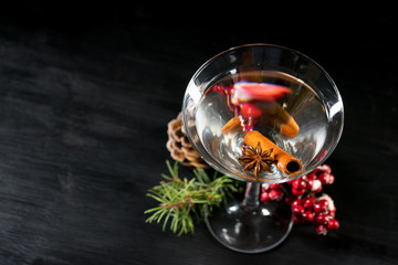 christmas drink festive decoration punch hot spice