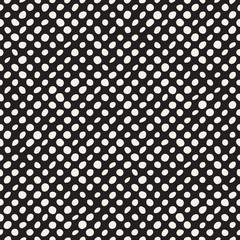 Hand drawn style ethnic seamless pattern. Abstract geometric shapes in black and white.