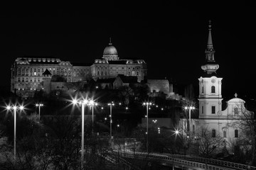 Fototapeta na wymiar Castle View Budapest