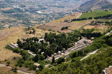 Erice, Sicily, Italy. Necropolis