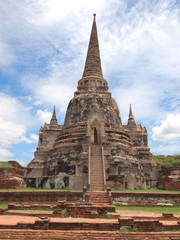 Fototapeta na wymiar Pagoda in a temple