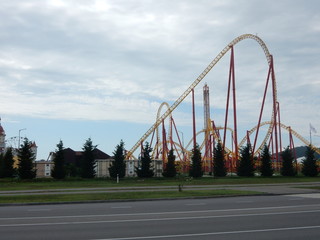 view of the attraction