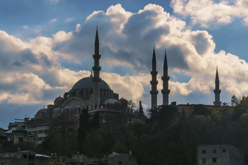 Fototapeta na wymiar istanbul landscapes and nature