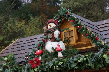Beautiful Christmas and New Years scene / Christmas market