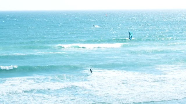 Kite surfer cape of good hope