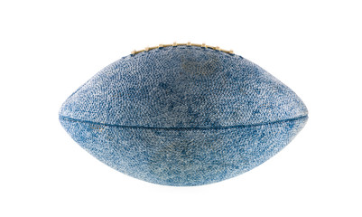 rugby ball on white isolated background
