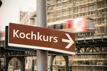 Schild 302 - Kochkurs