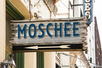 Obraz premium Schild 279 - Moschee