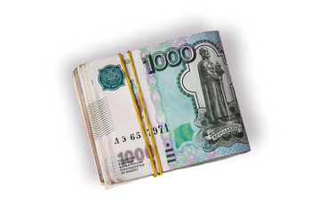 Russian money isolated