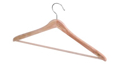 Realistic 3D Render of Clothes Hanger
