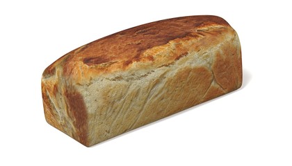 Realistic 3D Render of Bread