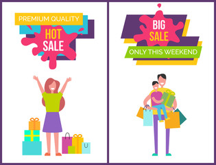 Premium Quality Hot, Big Sale Vector Illustration