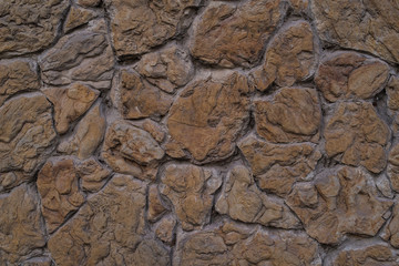 texture rough stone, embossed stone texture, wall made of stone