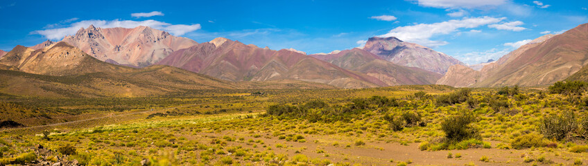 View of Andes mountains, Valle Hermoso