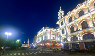 Oradea city in night