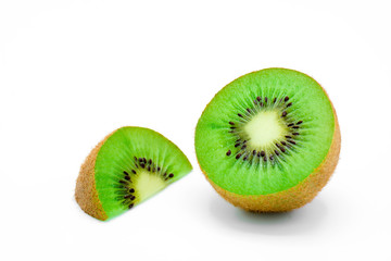 kiwi isolated on white background