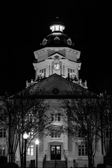 Clocktower at Night - 183806703
