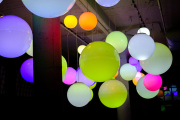 Colored Balls of Light - 183806950