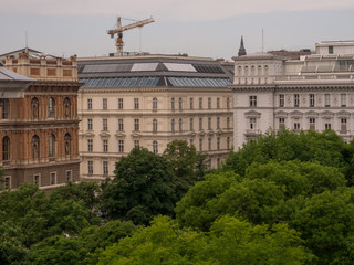 Fototapeta premium Prewar building in Vienna