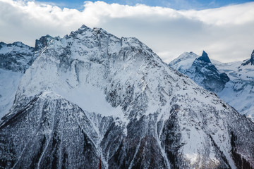 winter mountain landscape