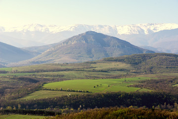Fototapeta na wymiar Spring Mountain Landscape
