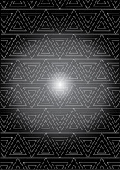 Background with triangle