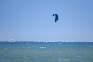 Kite surfers in black sea 1