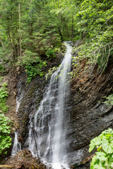 Женецкий водопад в Украинских Карпатах