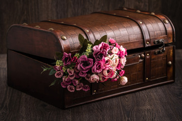 Decorative Trunk Treasure Chest Storage Box