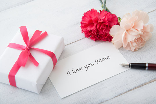 mother's day message image, I love you mom