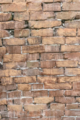 Texture of old brick wall