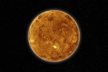 Gordijnen Planet Venus in the solar system. Elements of this image are furnished by NASA © pe3check