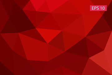 Fototapeta premium Abstract geometric background, vector from polygons, triangle, vector illustration, vector pattern, triangular template, geometric sample