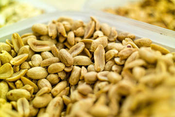 Big pile of peanuts