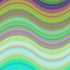 Multicolored abstract wave background design - vector illustration