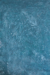 Blue painted old plywood texture, background empty food background