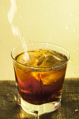 Vermouth, traditional Spanish appetizer