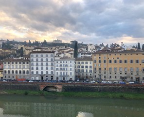 Firenze, panorama dagli Uffizzi