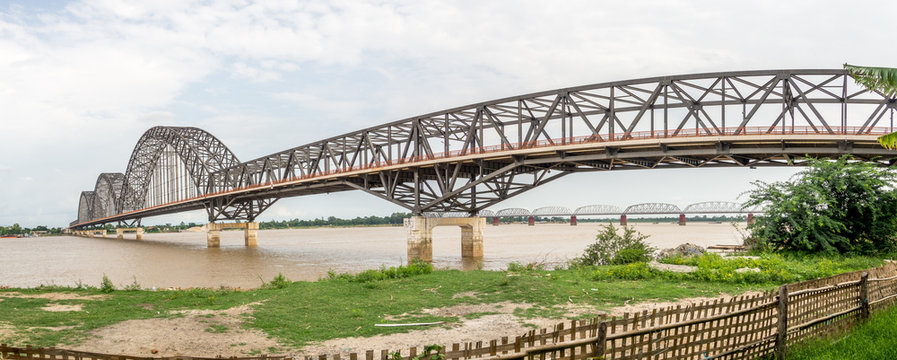 Bridge over the Irrawaddy