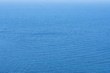Texture of calm sea surface