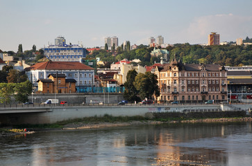 Obraz premium View of Usti nad Labem. Czech Republic