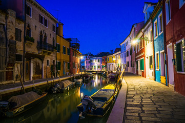Island. Burano. Italy. Venice
