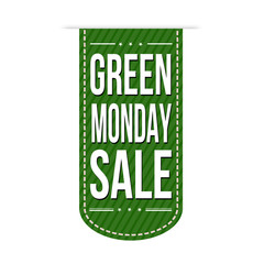 Green monday sale banner design